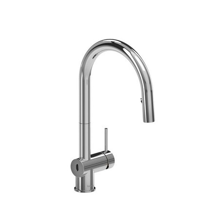 Riobel Azure Pull-Down Touchless Kitchen Faucet With C-Spout AZ211C